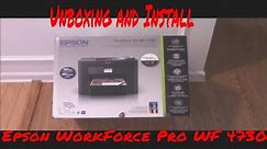 Unboxing & Install of Epson WorkForce Pro WF 4730