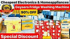 Cheapest Electronics & Home Appliances | Geyser , Fridge , Washing Machine | 90%Off | Brand Warranty