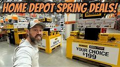 Spring Into Savings With Home Depot DEALS!
