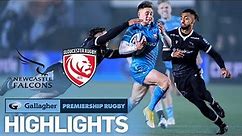 Newcastle v Gloucester - HIGHLIGHTS | Red Card Drama! | Gallagher Premiership 2022/23