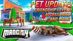 How to level up of dogs in mad city roblox