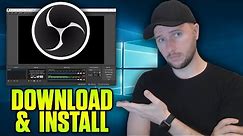 How To Download and Install OBS Studio On Windows PC [2024]