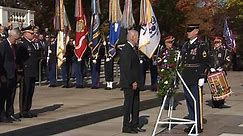 Biden looks LOST again after laying wreath at Tomb of the Unknown Soldier