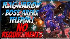 Ragnarok Boss Arena Teleport [NO Requiments] In Ark Survival Evolved