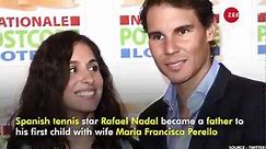 Tennis star Rafael Nadal and Maria Francisca Perello become parents to baby boy