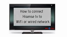 How to Connect Your Hisense TV to WiFi Easily