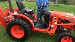 2011 Kubota B2920 Compact Tractor Loader Backhoe TLB 4x4 Sale For Sale