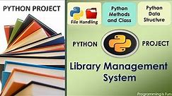 Python Project | Python Library Management System Project - Full Tutorial#39