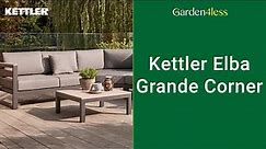 Kettler Elba Grande Corner Garden Furniture Set - A Closer Look At