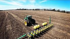 Planting John Deere 8100 & 7200 12-Row Planter | Farmer in the Boot