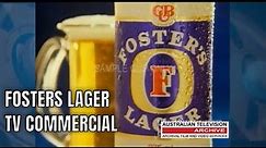 Throwback to the 80s with this Classic Fosters Lager/Beer Australian TV Commercial