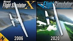 Flight Simulator 2020 vs Flight Simulator X | Direct Comparison