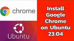 How to install Google Chrome on Ubuntu 23.04 | install chrome ubuntu | chrome ubuntu @RockingSupport