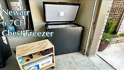 OFF GRID RUNTIME TEST ON NEWAIR NFT070MB00 6.7 CUBIC FOOT CHEST FREEZER!! SURPRISING RESULTS :)