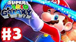 Super Mario Galaxy - Gameplay Walkthrough Part 3 - Space Junk Galaxy! (Super Mario 3D All Stars)