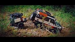 Off Road Trail To The Metal Yard Towing The Utility Trailer- Toyota LC76 #rgtex86190