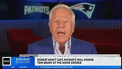 Patriots to honor Tom Brady at Gillette Stadium