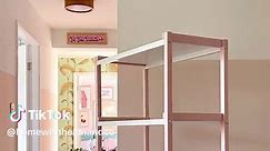 Styling my @IKEAUK Ekenabben shelves 💗 #ikea #ikeahack #kitchen #barbie #pink #diydecor