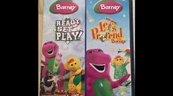 20th Century Fox Kids Double Feature: Barney: Ready Set Play/Let's Pretend With Barney 2007 DVD