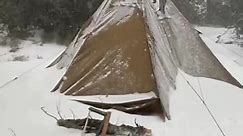 خارج الخيمة : داخل الخيمة Inside vs outside the tent #hottentcamping #camping #nature #relax #asmr | Camping Stories - Mouloud