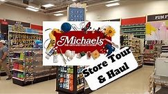 Michaels Store Tour and Haul #StoreTour #Hauls #Shopping