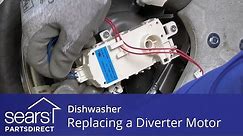 Replacing the Diverter Motor on a Dishwasher