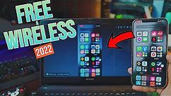 How To Connect iPhone to Laptop Free & Wireless (2022) | Screen Mirror iPhone Screen to Laptop
