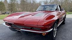 Corvettes for Sale: Restored Barn Find '63 Corvette Split-Window Offered on eBay - Corvette: Sales, News & Lifestyle