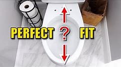 How to MEASURE a Toilet SEAT in Seconds!