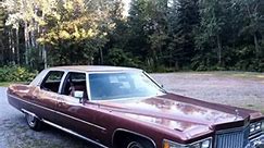 1975 Cadillac Fleetwood Brougham $10,500 Call or text 250-612-8233 Located Prince George, BC | Canadian Classic Cadillacs and Parts For Sale In Canada