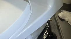 Quick TIP when your replacing the wax seal for your toilet! #toilet #plumber
