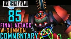 Final Fantasy VII Walkthrough Part 85 - Final Attack Materia - Secret Battle Square Boss (W-Summon)