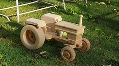 How to make wooden tractor || Mini wooden tractor || Amazing DIY ||