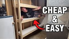 How to Build Shelves