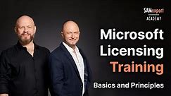Microsoft Licensing Basics, Models, Fundamentals Training 2022