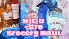 WHAT I GOT FOR $70 GROCERY HAUL #grocery #HEB #groceryhaul #groceryshopping | Xo,Shardea