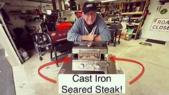 Monument Grills Black Friday Sale! / Cast Iron Seared Chuck Eye Steak!
