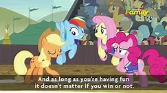 My Little Pony - It’s easy to get competitive in games....