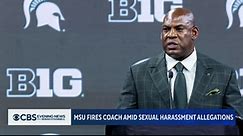 Michigan State coach fired for sexual harassment