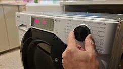 Haier integrated washer dryer controls out of sync