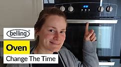 How to Set The Clock on a Belling Oven