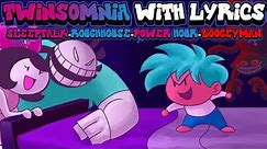 Twinsomnia WITH LYRICS By RecD - Friday Night Funkin' THE MUSICAL