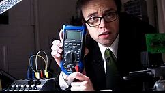 How to Measure current, voltage, resistance, and continuity using a multimeter