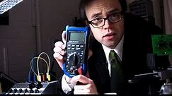 How to Measure current, voltage, resistance, and continuity using a multimeter