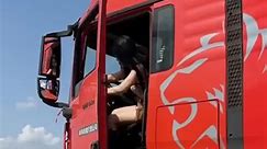 China truckers,beautiful female dumptruck driver,always keepsafe girl | lolamitangvlog