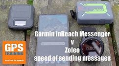 Garmin inReach Messenger V Zoleo - two-way satellite communicators
