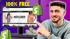 Create a Free Online Store with Shopify