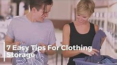 How to Store Clothes in a Storage Unit | Beyond Self Storage
