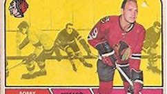 Bobby Hull Chicago Blackhawks 1968-69 O-Pee-Chee 16 NHL Hockey Card #bobbyhull #chicagoblackhawks #blackhawks #hockeycards #hockeyhistory #nhlhistory | Vintage Hockey Cards Report