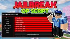 ROBLOX Jailbreak OP Script Hack | FAST Auto Farm, Auto Arrest, Aimbot, Teleports & More! | PASTEBIN
